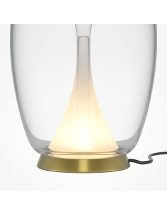 Lampe à poser Splash en aluminium et verre au design contemporain par Maytoni 2