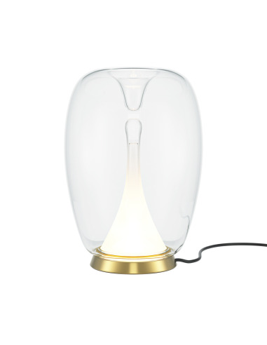 Lampe à poser Splash en aluminium et verre au design contemporain par Maytoni