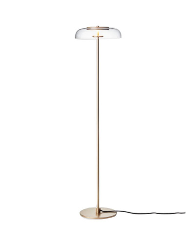 Lampadaire Blossi base en métal Or nordique par Sofie Refer x Nuura