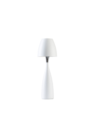 Lampe à poser Anemon en métal Blanc D162 au design contemporain par Belid