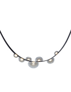 Suspension Dew Drops en cuir vegan par Boris Klimek x Bomma