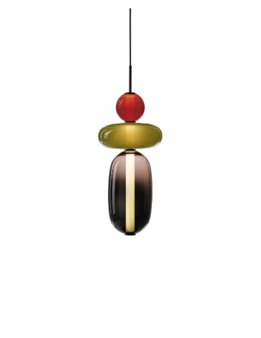 Suspension Pebbles S configuration 2 par Boris Klimek x Bomma