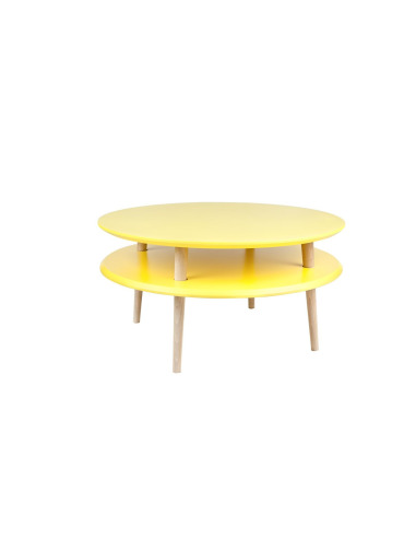 Table basse en bois UFO low par Magdalena Garncarz et Szymon Hanczar 