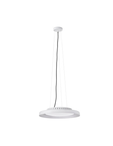 Suspension design Pumb blanc LED 24W par XJER STUDIO