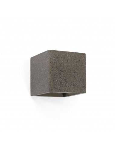 Applique en béton Concrete Life noir au design moderne et minimaliste