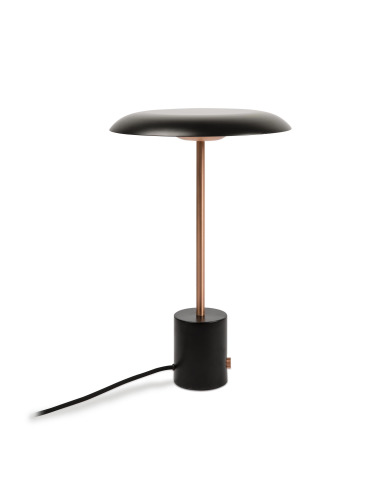 Lampe à poser design Casino LED noir et cuivre avec régulateur de lumière par xJeR Studio