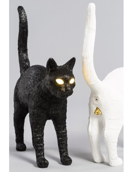 Lampe A Poser Felix Noir En Resine En Forme De Chat Par Studio Job X Seletti Lampe A Poser Felix Noir En Resine En Forme De Chat Par Studio Job X Seletti