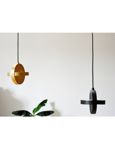 Noir X Suspension Design Plus Par Nocc Studio En Led Acier Eno 0PwnOk8