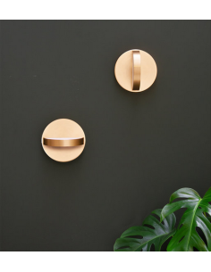 Applique murale design PLUS Led laiton en aluminium anodisé par NOCC X Eno studio 2
