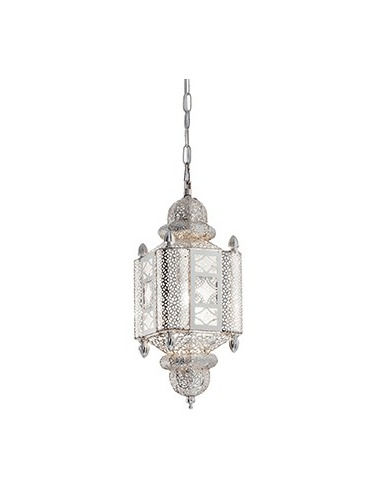 Suspension orientale Casablanca en métal percé pour un design oriental