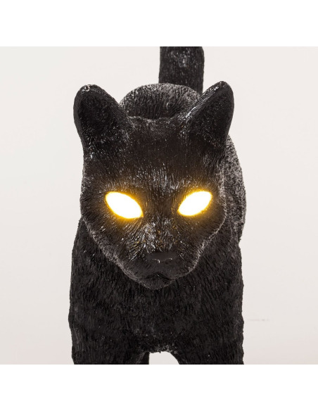 Lampe A Poser Felix Noir En Resine En Forme De Chat Par Studio Job X Seletti Lampe A Poser Felix Noir En Resine En Forme De Chat Par Studio Job X Seletti